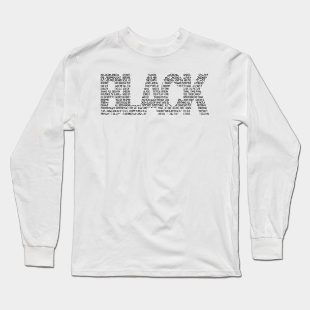 Tatto everthing black Long Sleeve T-Shirt by Kelleyferrisah